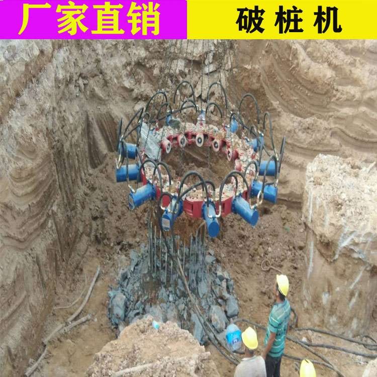 四川遂宁厂家直销固定式破桩机灌注桩头破除设备破桩机