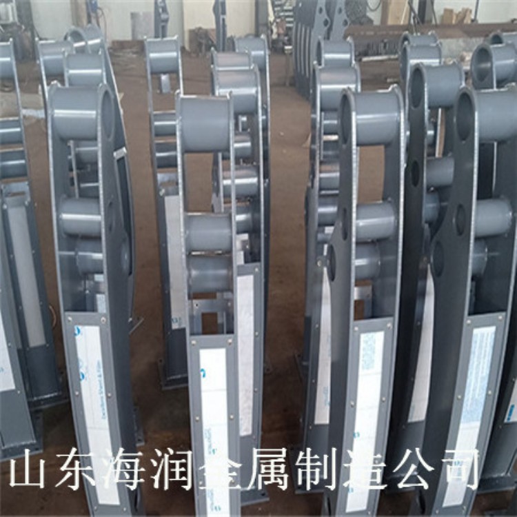 不锈钢复合管护栏立柱-河北复合管桥梁护栏规格-不锈钢桥梁护栏