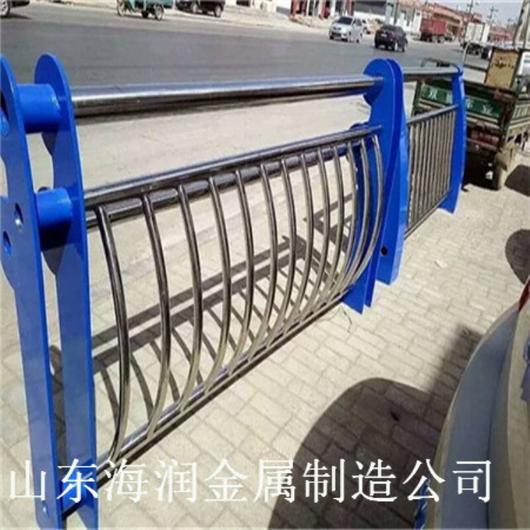 防撞护栏生产厂家-宁夏海润桥梁防撞护栏-河道景观护栏