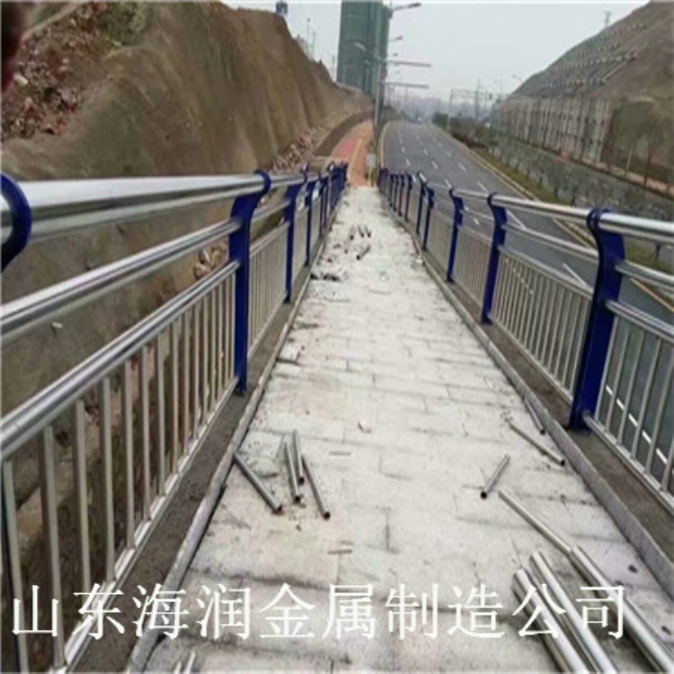 复合管河道栏杆价格 陕西碳素钢防撞护栏