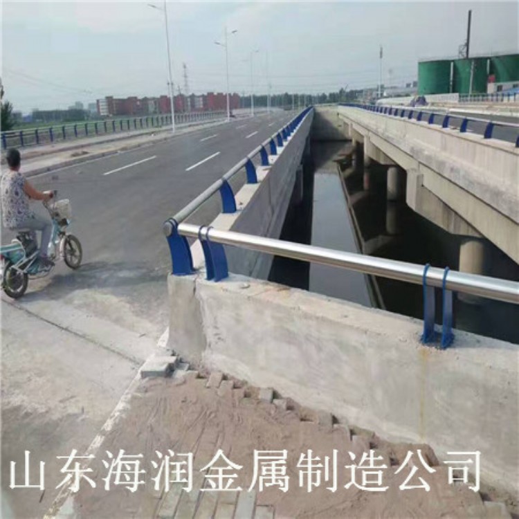 公路桥梁防撞护栏-青海桥梁护栏立柱cad图-河道桥梁护栏款式新颖