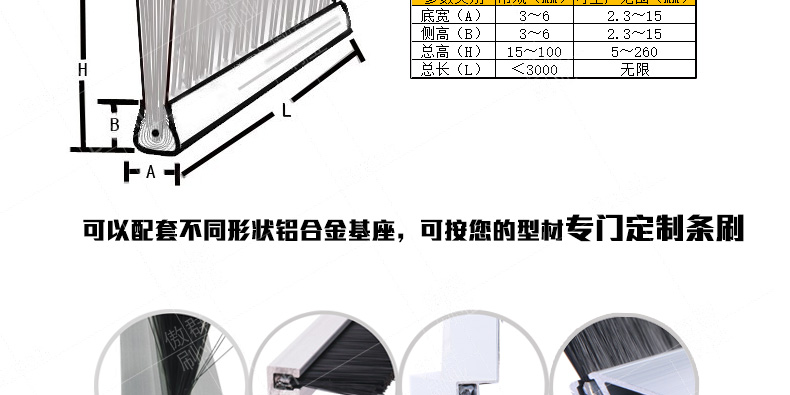 密封毛刷