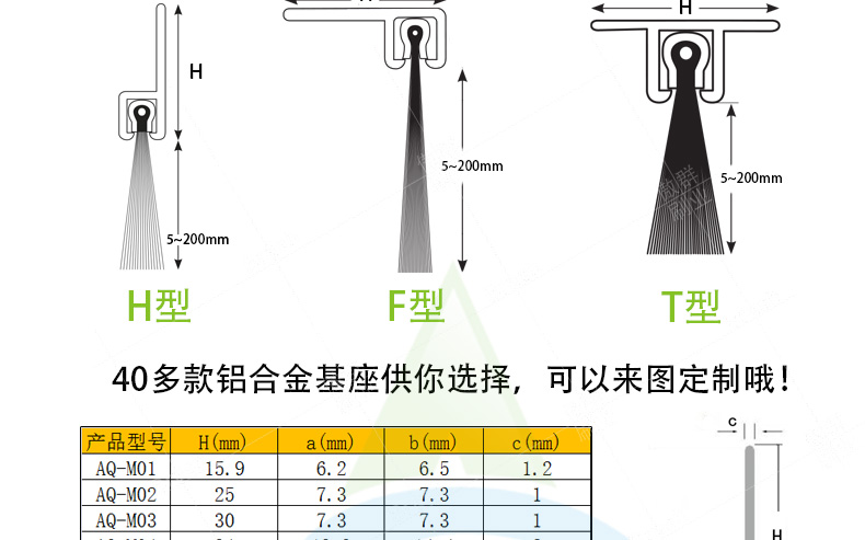 密封毛刷