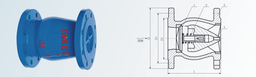 HC42X、HC42T、HC42H 型 PN10~PN25 静音止回阀
