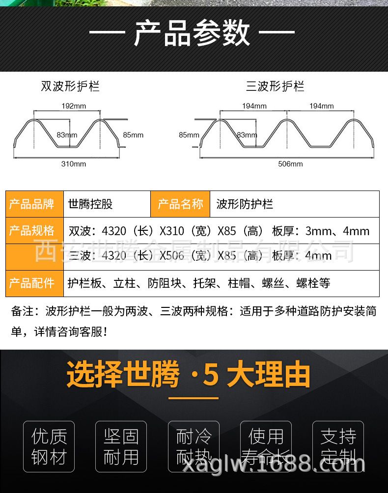 波形护栏详情4