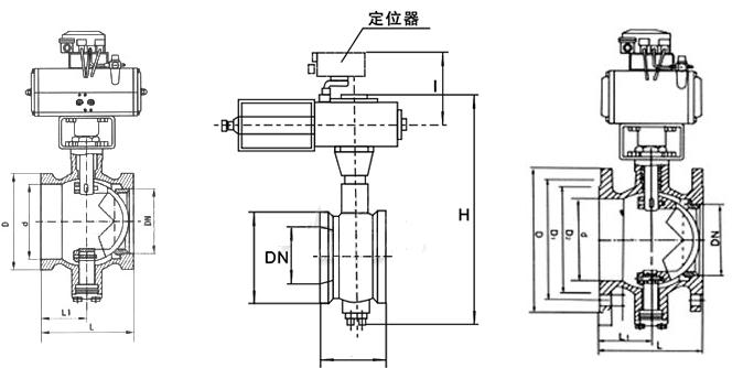 进口气动V型调节球阀结构图.jpg