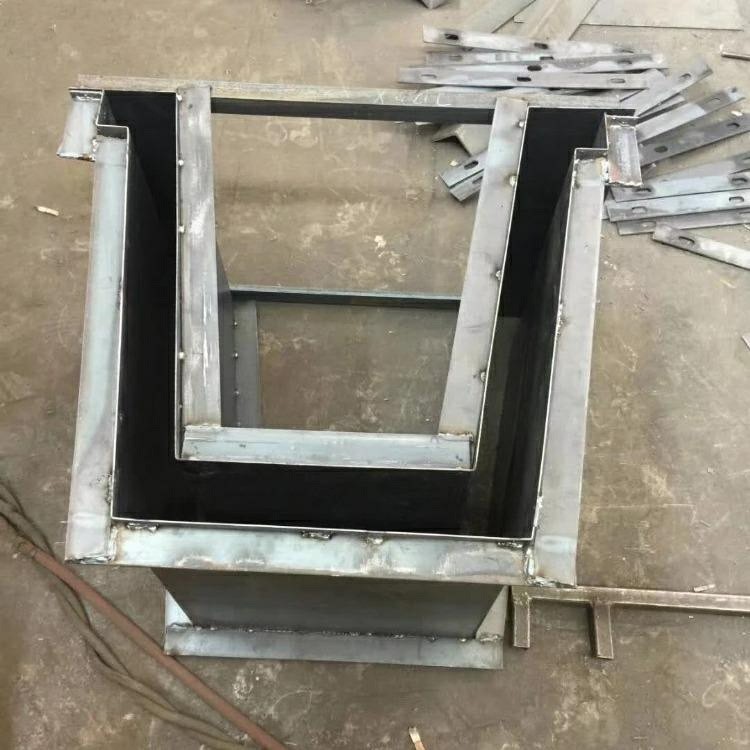 混凝土河渠流水槽钢模具