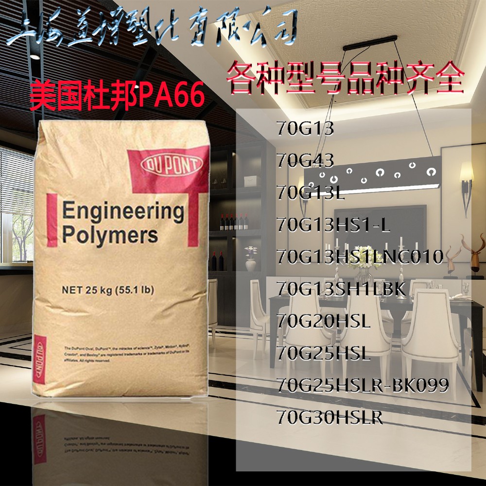 PA66美国杜邦70G13SH1LBK扎带专用料总代理商