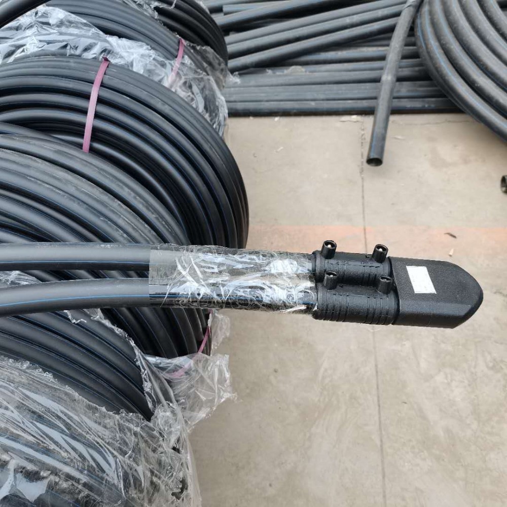 HDPE给水管Φ160压力1.6m精工制造