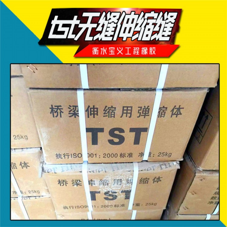 无缝式tst弹塑体伸缩缝南通宝义市政TST伸缩缝价钱