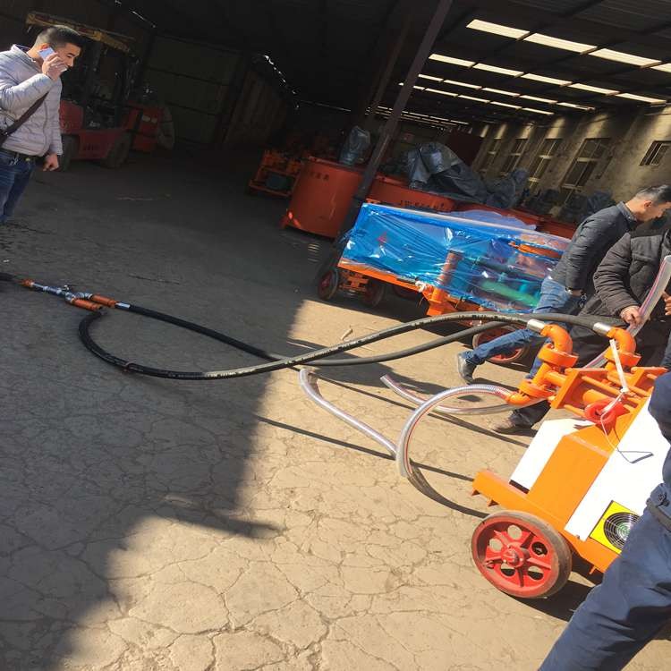内蒙包头桥梁隧道双液注浆泵水泥浆玻璃水双缸注浆机