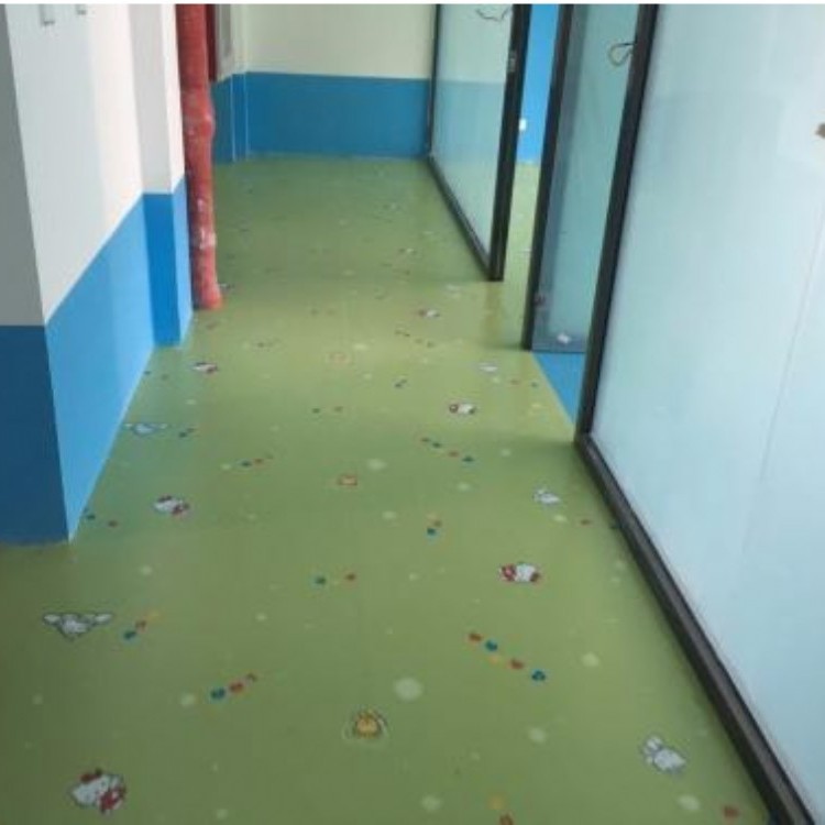 佳诚地坪 pvc地坪 学校pvc地板 规格报价